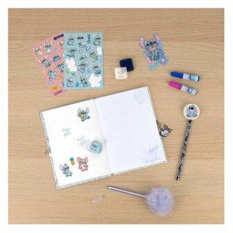 Stitch Glitter Dagboek Set