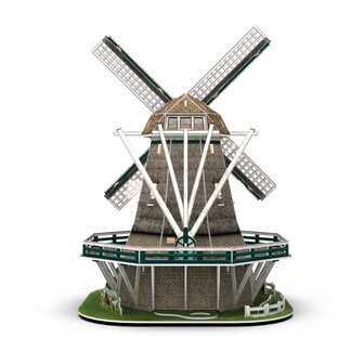 Cubic Fun 3d Puzzel Molen LED