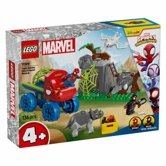 LEGO Spidey 11199 Team Spidey Reddingsmissie met Dinotruck