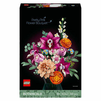 LEGO Botanicals 10342 Roze Boeket