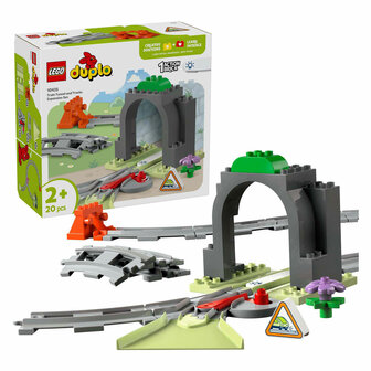 LEGO DUPLO Town 10425 Treintunnel en Rails Uitbreidingsset