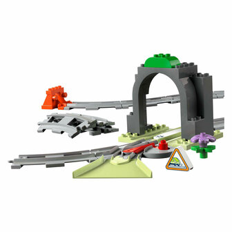 LEGO DUPLO Town 10425 Treintunnel en Rails Uitbreidingsset