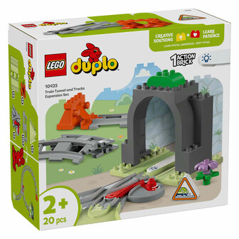 LEGO DUPLO Town 10425 Treintunnel en Rails Uitbreidingsset