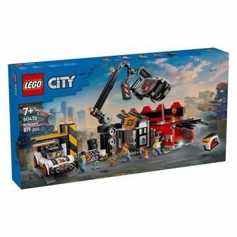 LEGO City 60472 Schroothoop met Auto&#039;s