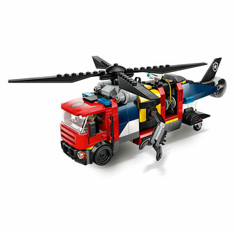 LEGO City 60462 Helikopter, Brandweerauto en Onderzeeer Remix