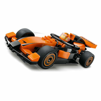 LEGO City 60442 F1 Coureur met Mclaren Racewagen