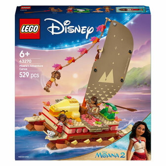 LEGO Disney Prinses 43270 Vaiana&#039;s Avonturenkano