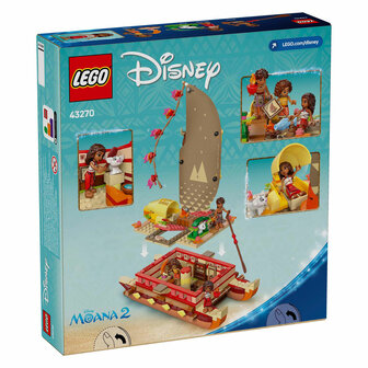 LEGO Disney Prinses 43270 Vaiana&#039;s Avonturenkano