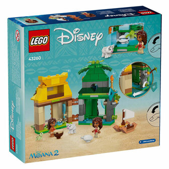 LEGO Disney Prinses 43260 Vaiana&#039;s Speeleiland