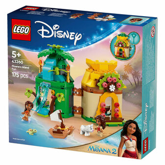 LEGO Disney Prinses 43260 Vaiana&#039;s Speeleiland