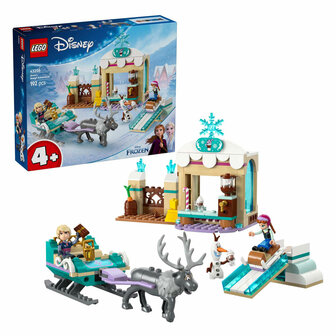 LEGO Disney Prinses 43256 Anna&#039;s Slee-Avontuur