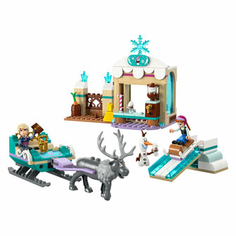 LEGO Disney Prinses 43256 Anna&#039;s Slee-Avontuur