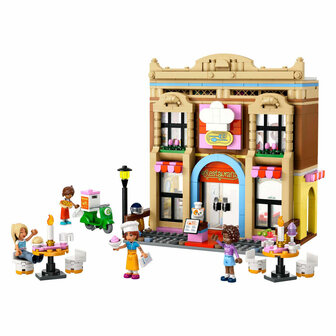 LEGO Friends 42655 Restaurant en Kookschool