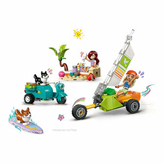 LEGO Friends 42641 Surf- en Scooterplezier met de Honden