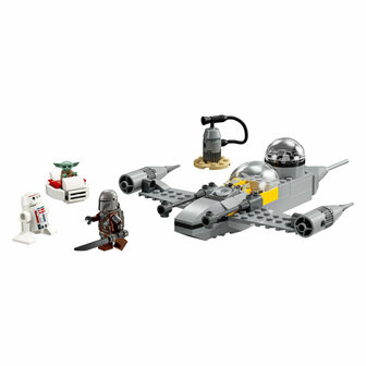 LEGO Star Wars 75410 Mando en Grogu&#039;s N-1 Starfighter