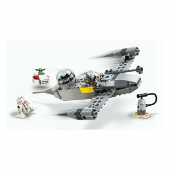 LEGO Star Wars 75410 Mando en Grogu&#039;s N-1 Starfighter