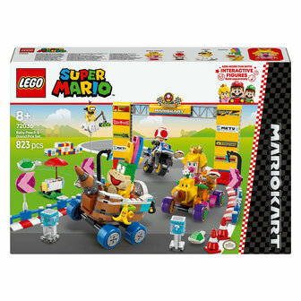 LEGO Super Mario 72036 Mario Kart Baby Peach en Grand Prix Set