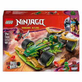 LEGO Ninjago 71828 Lloyds Pull-Back Racewagen