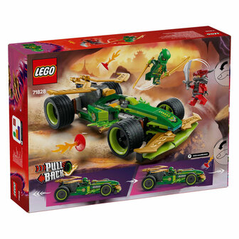 LEGO Ninjago 71828 Lloyds Pull-Back Racewagen