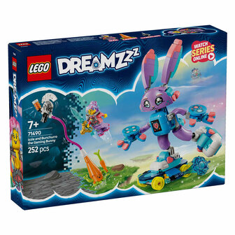 LEGO DREAMZzz 71490 Izzie en Bunchurro het Gamende Konijn