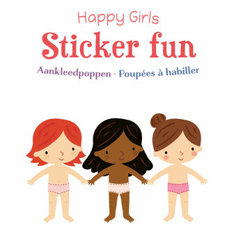 Happy Girls Sticker Fun - Aankleedpoppen