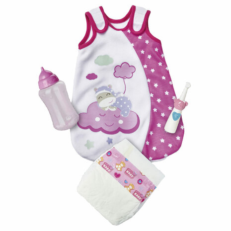 Laura Babypop Slaapset en Accessoires