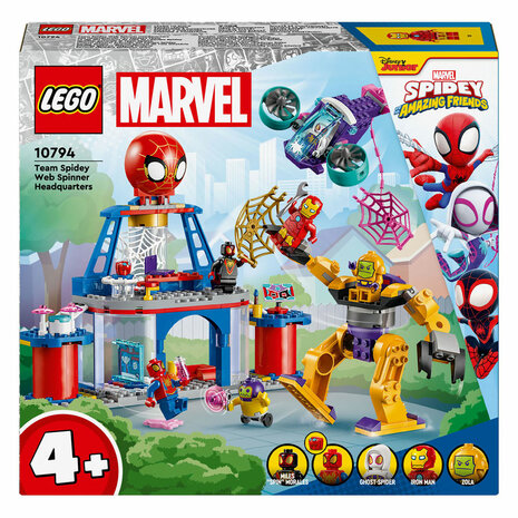 LEGO Marvel 10794 Team Spidey Webspinner Hoofdkantoor