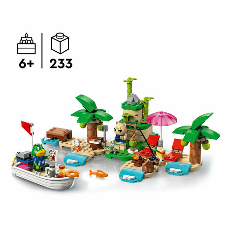 LEGO Animal Crossing 77048 Kapp'ns Eilandrondvaart