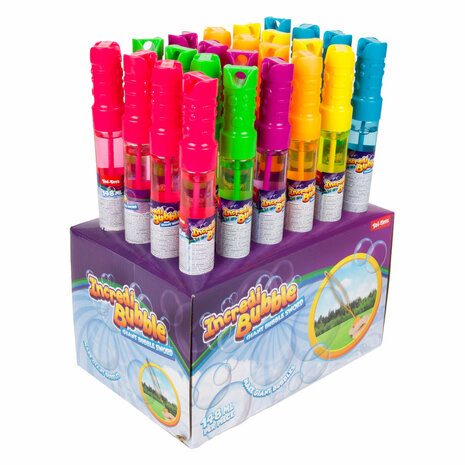 Incredibubble Bellenblaaszwaard 148ml, Set Van 24