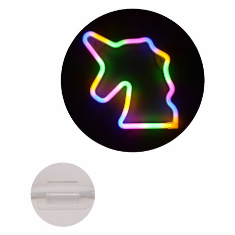 Eenhoorn Regenboog Lamp met USB