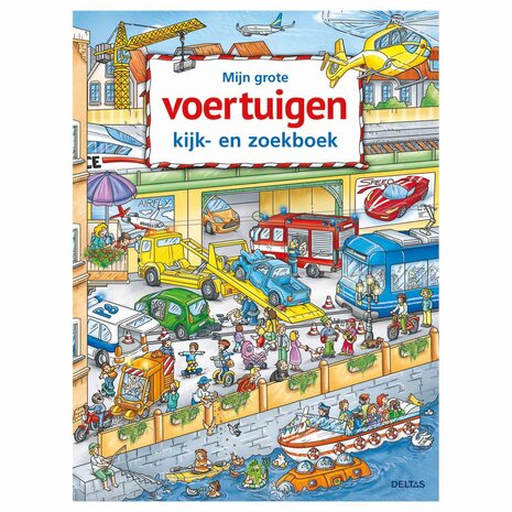 Mijn grote voertuigen kijk- en zoekboek