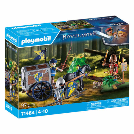 Playmobil Novelmore Overval op Transportwagen - 71484