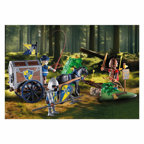 Playmobil Novelmore Overval op Transportwagen - 71484