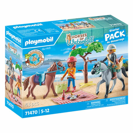 Playmobil Country Paardrijden Naar Het Strand met Amelia en Ben - 71470