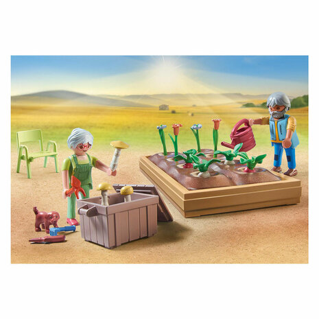 Playmobil Country Idyllische Moestuin Bij de Grootouders - 71443