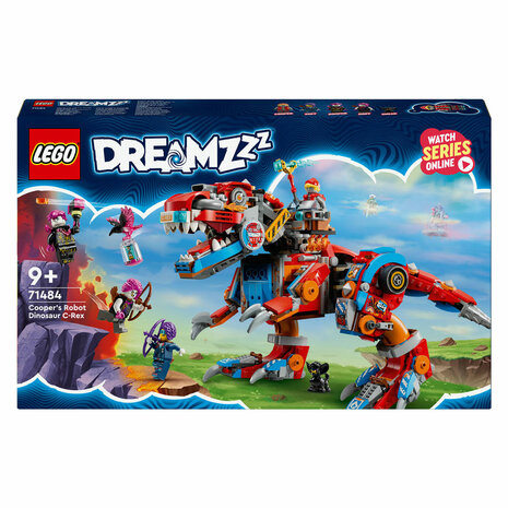 LEGO DREAMZzz 71484 Coopers Robotdinosaurus C. Rex