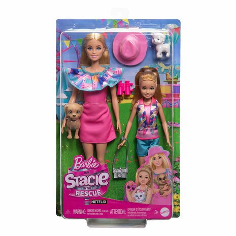 Barbie Stacie and Barbie Modepop, 2-Pack