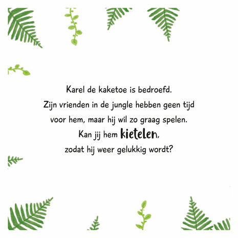 Kietel De Kaketoe! Voorleesboek