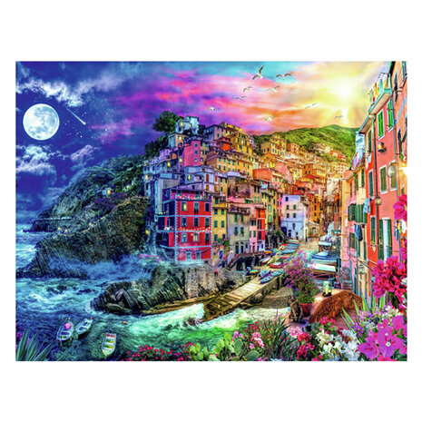 Legpuzzel Farbenfrohe Cinque Terre, 2000st.