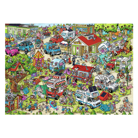 Legpuzzel Holiday Resort 1: The Campsite, 1000st.