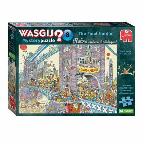 Wasgij Retro Mystery 8 Legpuzzel- De Laatste Horde!, 1000st.