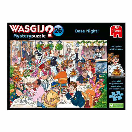 Wasgij Mystery 26 Legpuzzel - Date Night!, 1000st.