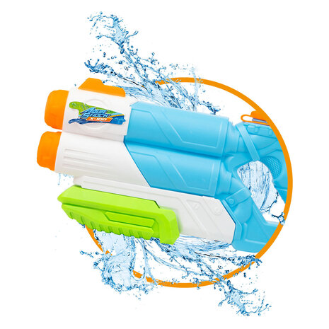 Splash Waterpistool met Dubbele Loop Power, 1080ml