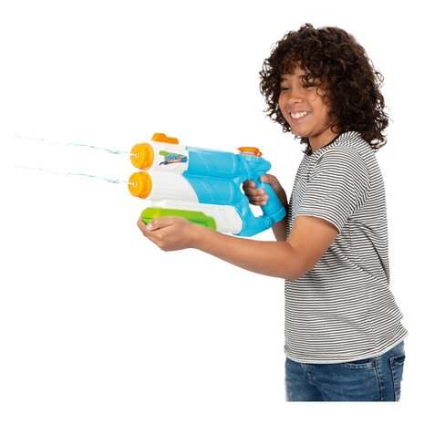 Splash Waterpistool met Dubbele Loop Power, 1080ml