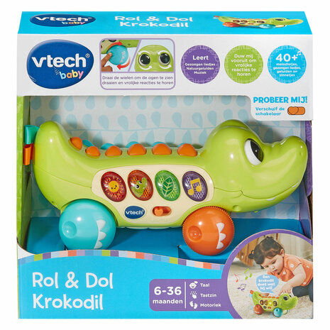 VTech Rol and  Dol Krokodil