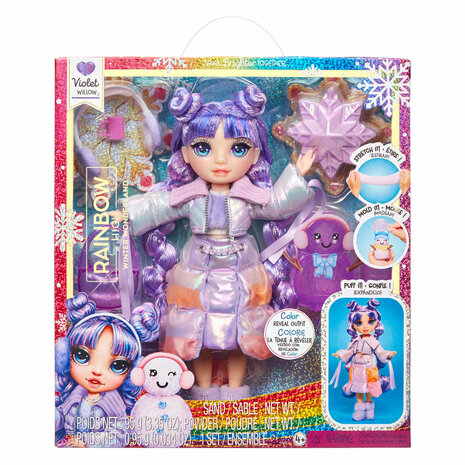 Rainbow High Winter Wonderland Pop - Violet Willow