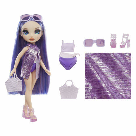 Rainbow High Swim & Style Pop - Violet