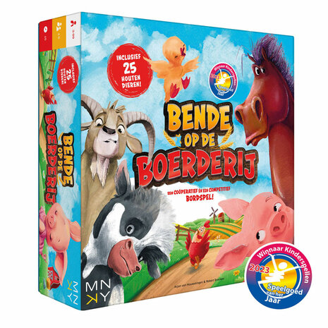 Bende op de Boerderij - Bordspel