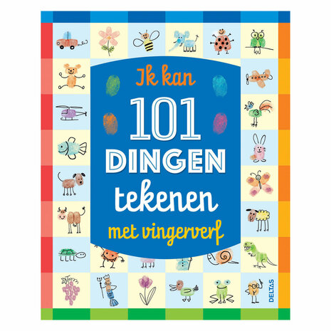 Ik Kan 101 Dingen Tekenen met Vingerverf Hobbyboek