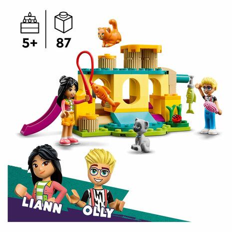 LEGO Friends 42612 Kattenspeeltuin